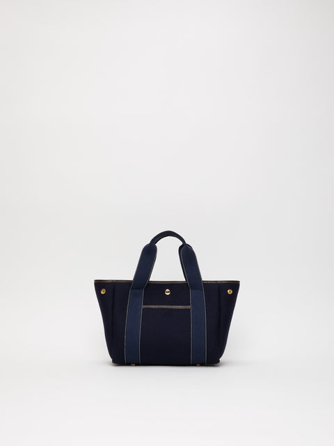 Traversée S Pocket - Mini Sellier Navy Flannel - Image 3