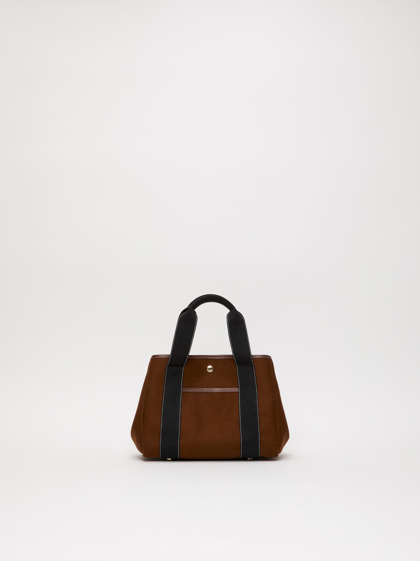 Traversée S Pocket - Mini Sellier Tabac Flannel