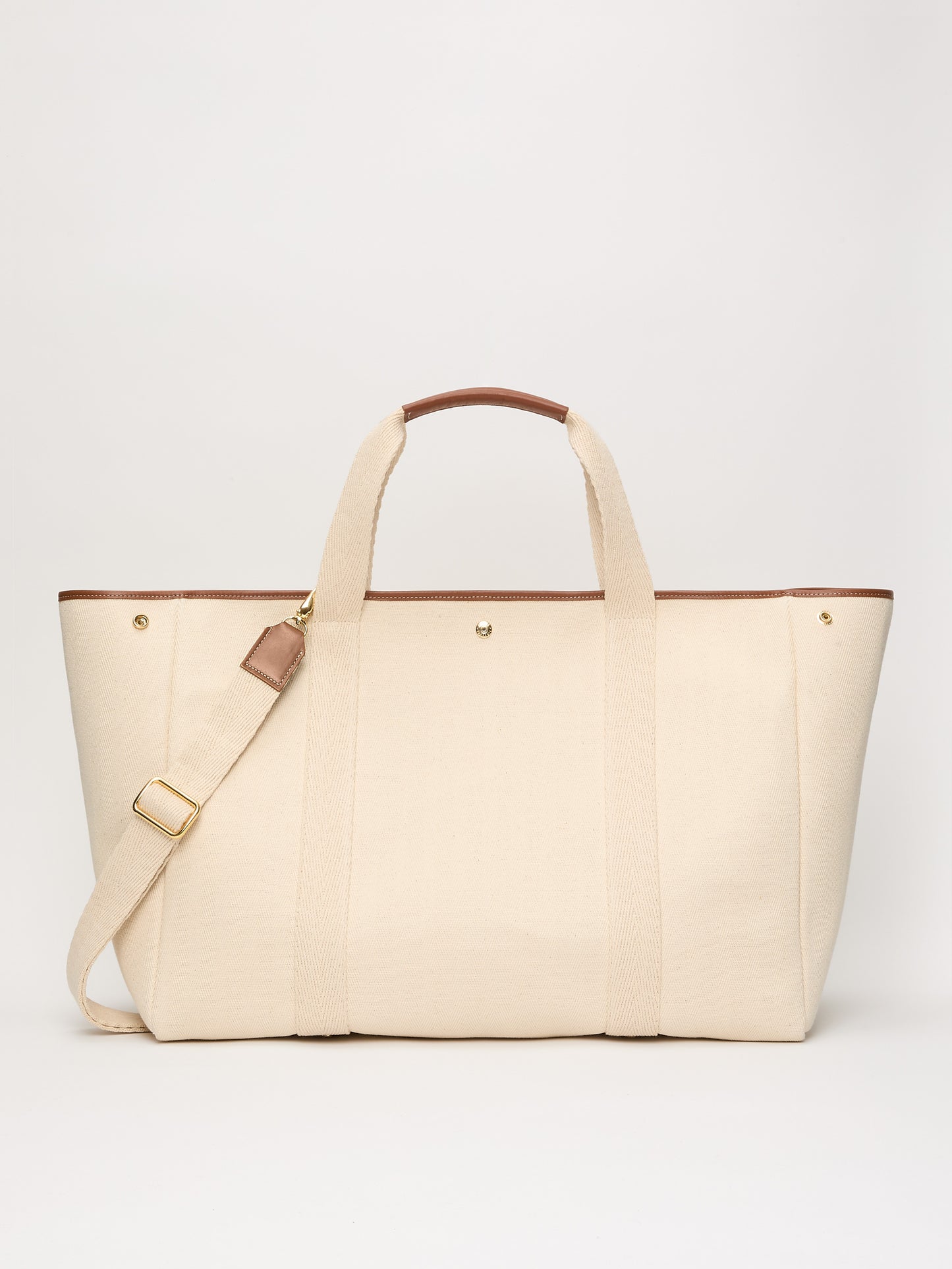 Traversée XL - Verneuil Canvas Natural/ Camel Trimmings