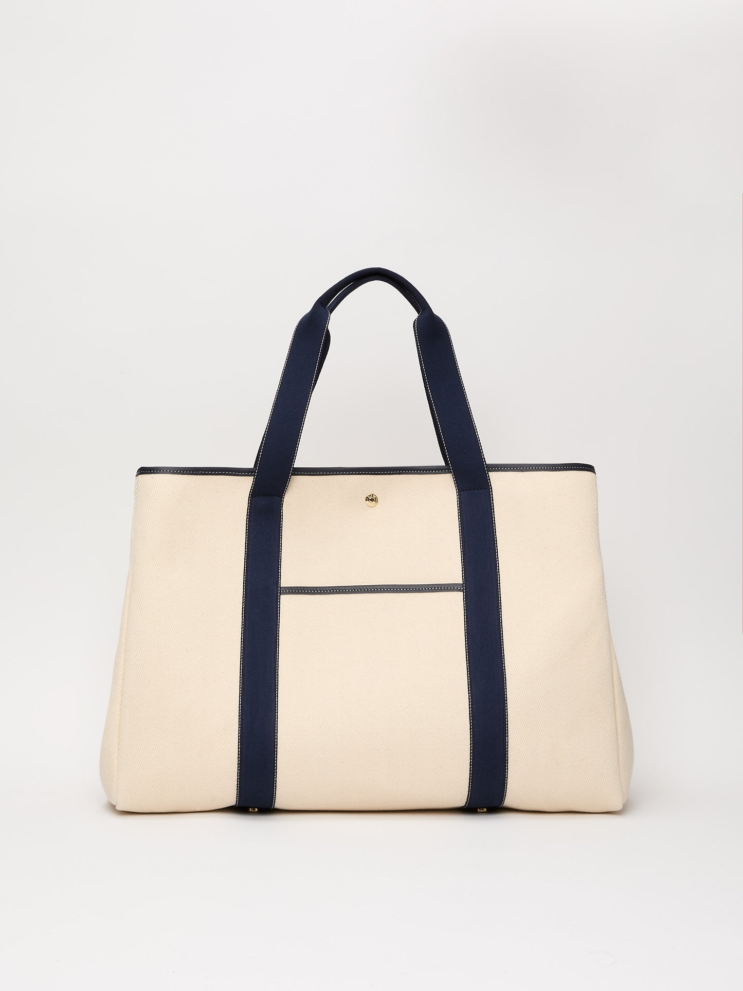 Traversée XXL Pocket - Verneuil Canvas White Mini Sellier Navy
