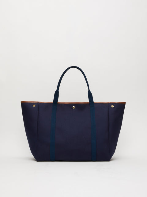 Traversée L - Twill Navy - Image 1