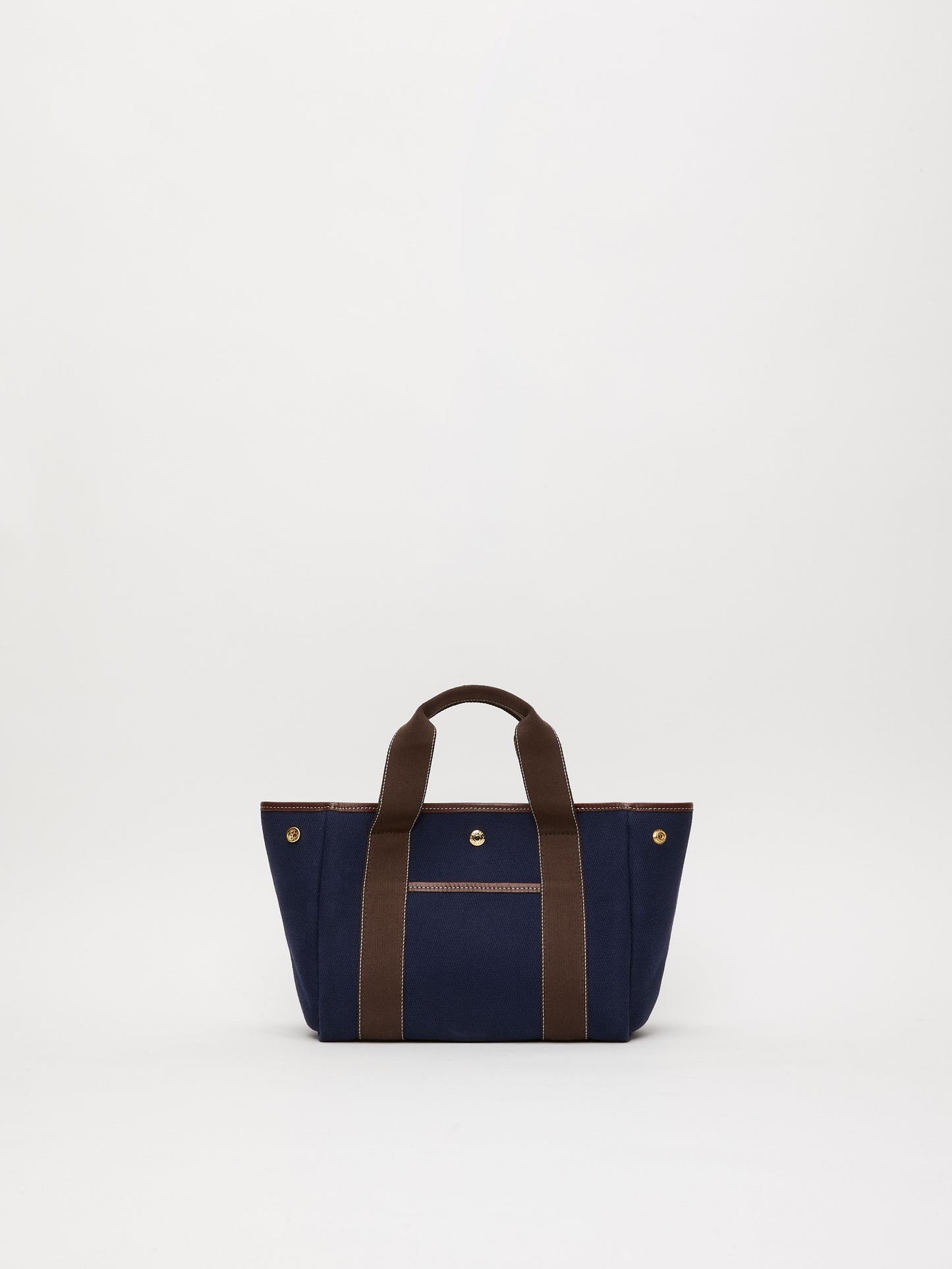 Traversée S Pocket - Verneuil Canvas Navy/Mini Sellier Brown
