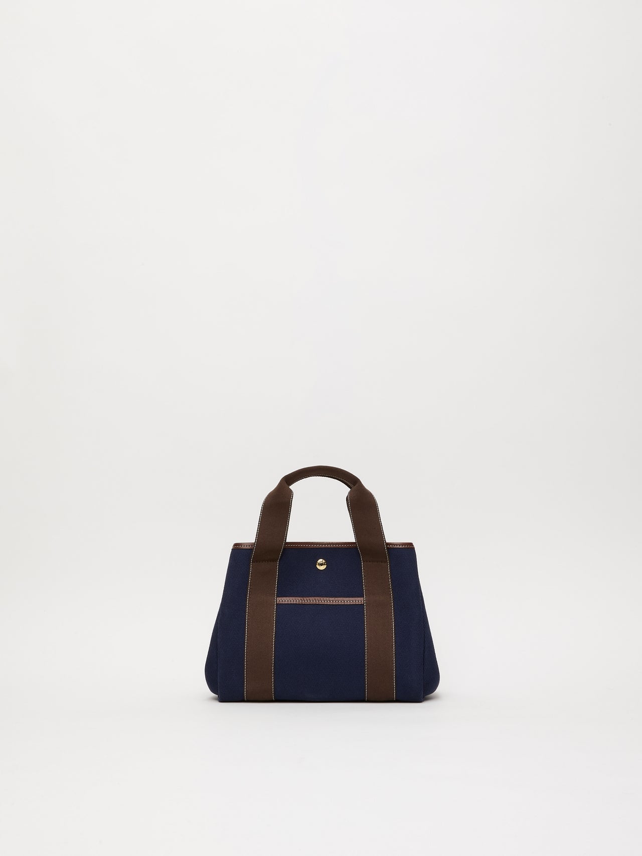 Traversée S Pocket - Verneuil Canvas Navy/Mini Sellier Brown - Image 5