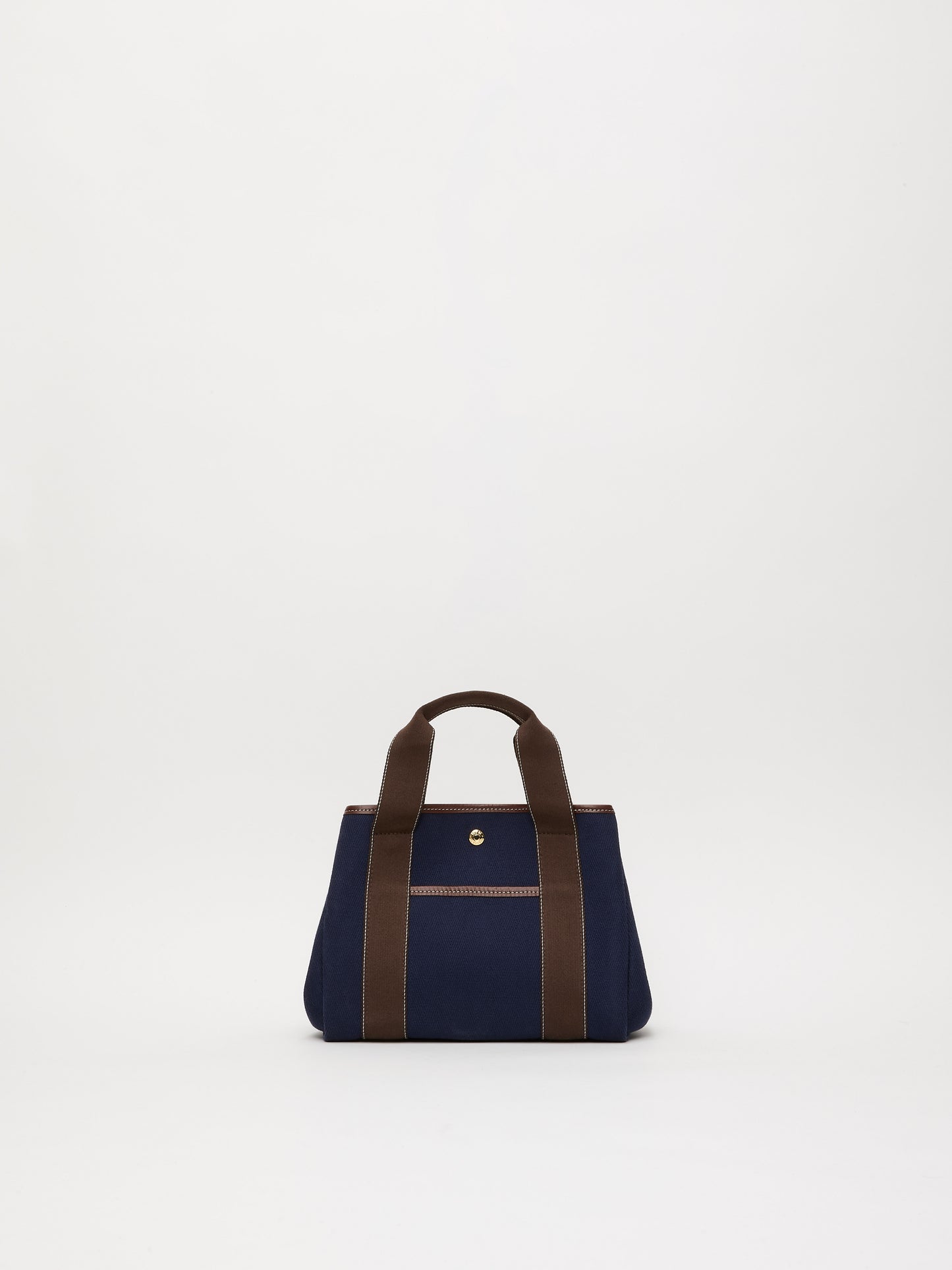 Traversée S Pocket - Verneuil Canvas Navy/Mini Sellier Brown