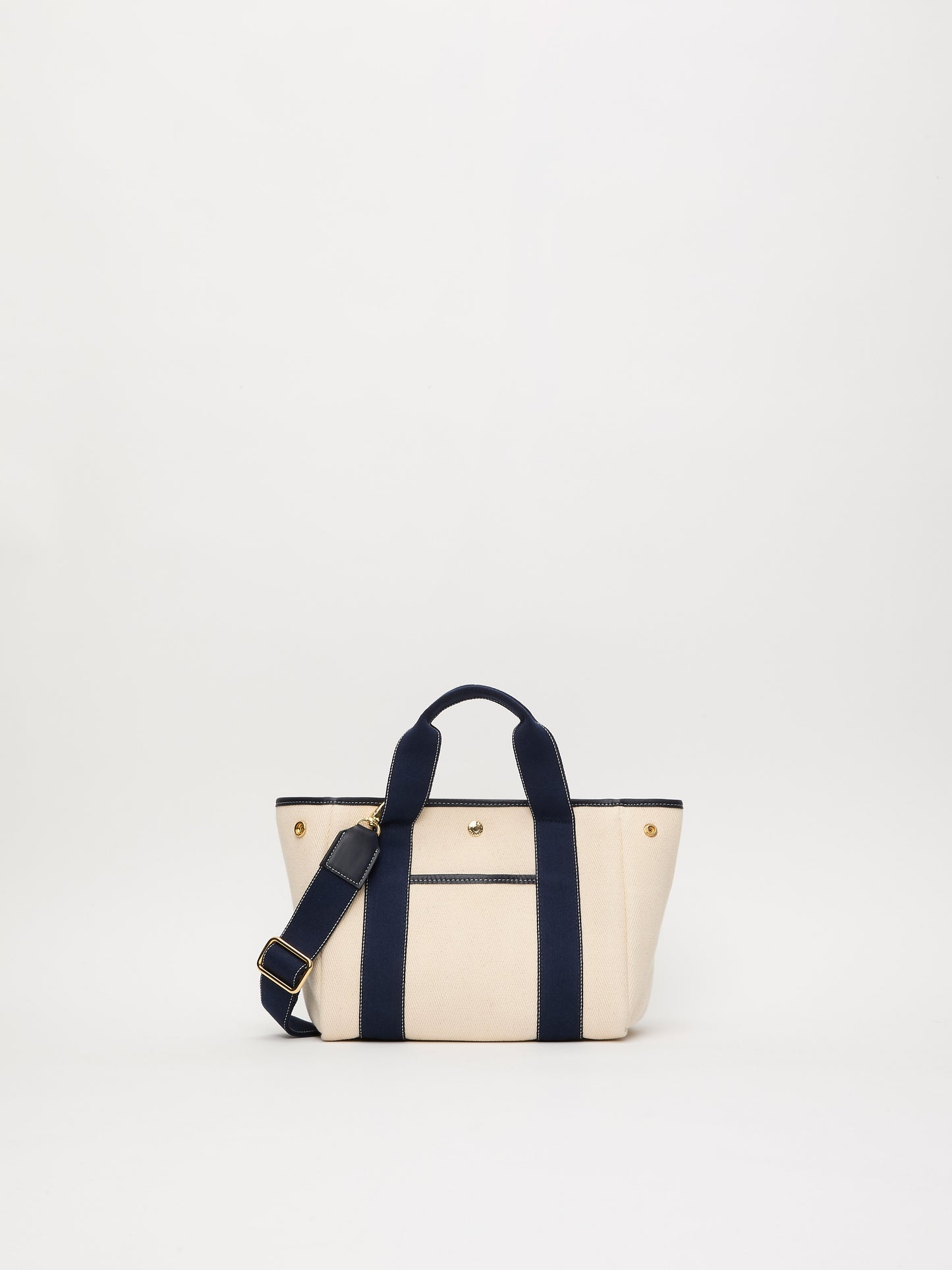 Traversée S Pocket - Verneuil Canvas White/Mini Sellier Navy