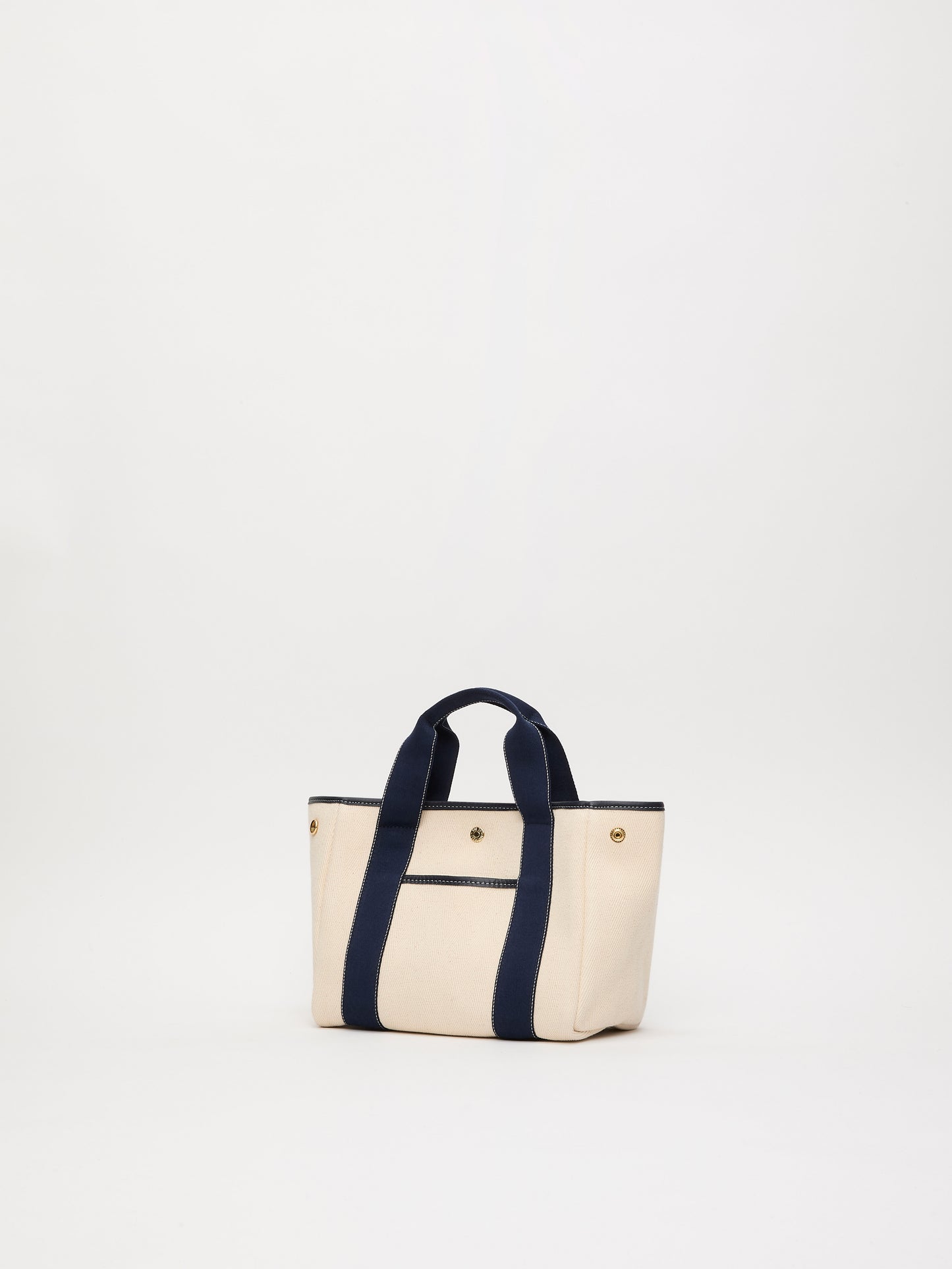 Traversée S Pocket - Verneuil Canvas White/Mini Sellier Navy