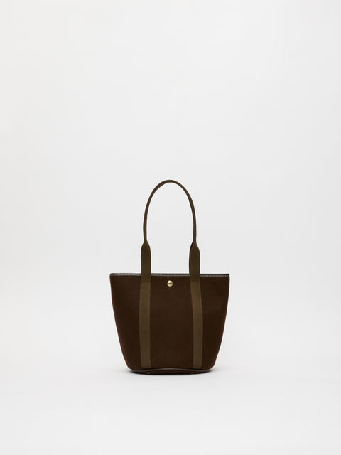 Bucket Shoulder - Whip Chocolat Flannel - Image 1