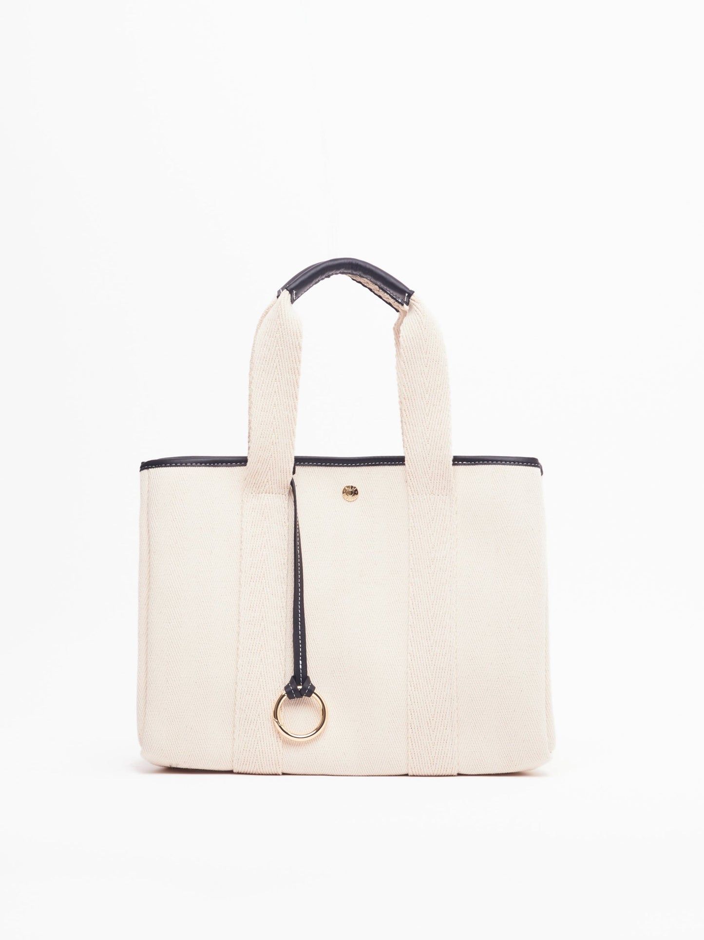 Traversée M - Verneuil Canvas Natural/Black Trimmings