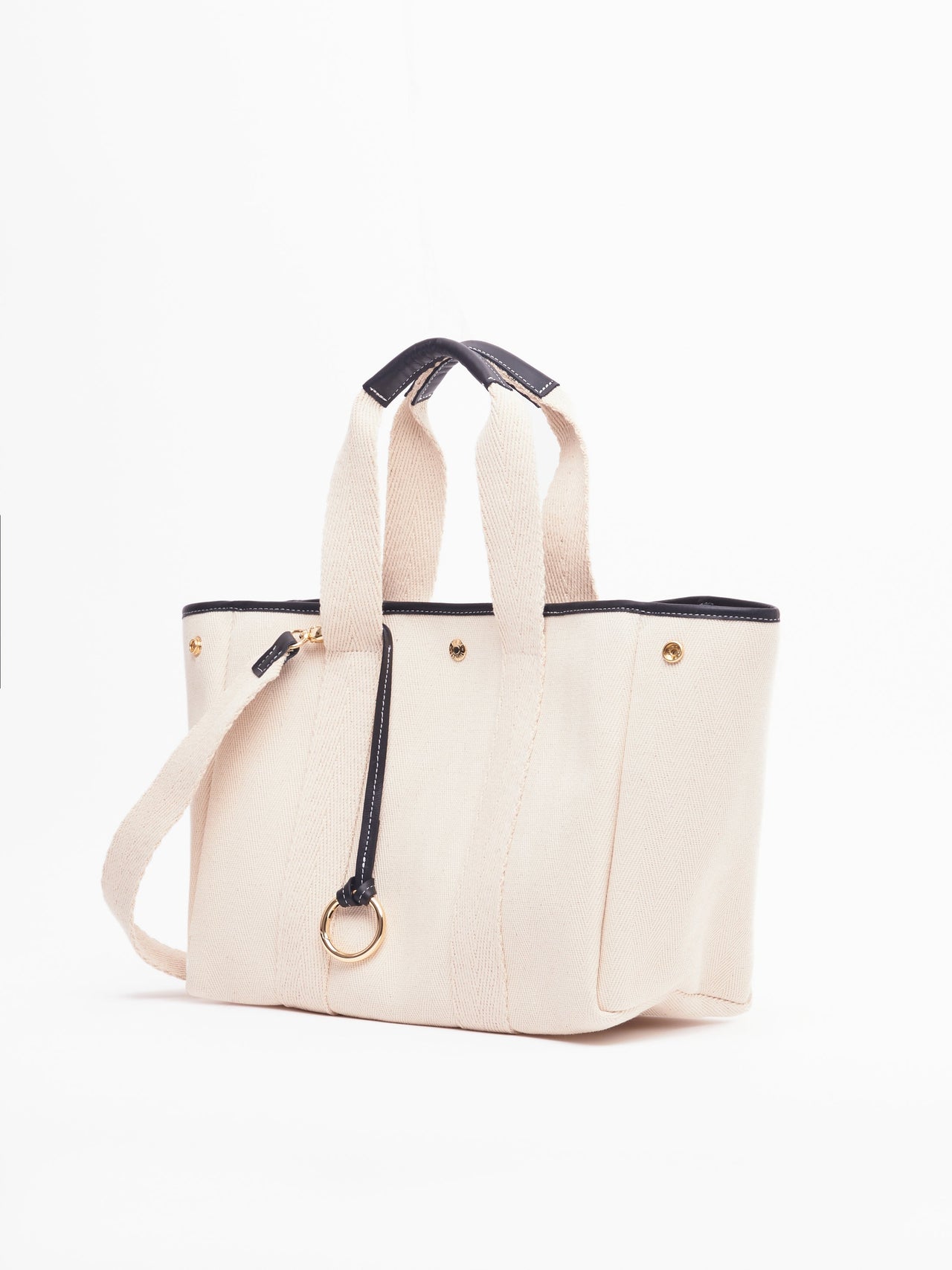 Traversée M - Verneuil Canvas Natural/Black Trimmings - Image 6