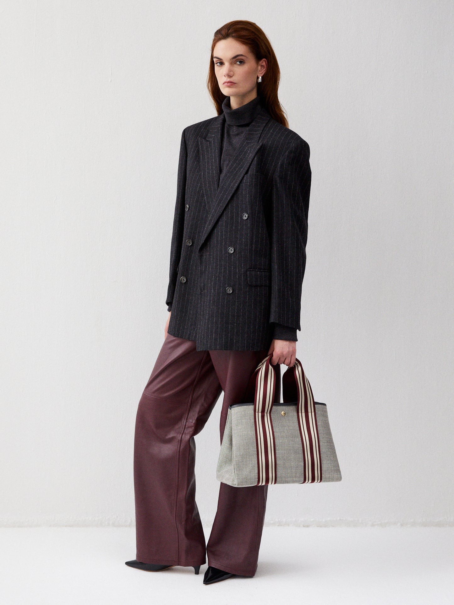 Traversée M - Grey Linen Equestrian Bordeaux