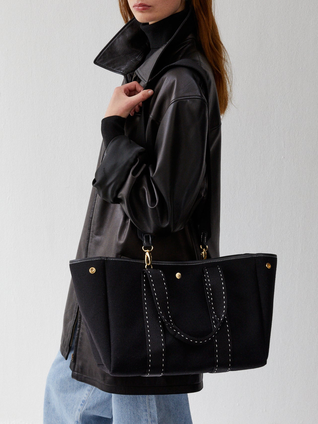 Traversée M - Black Sellier Flannel - Image 3