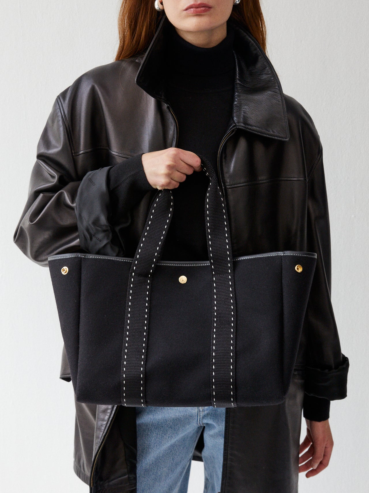 Traversée M - Black Sellier Flannel - Image 4