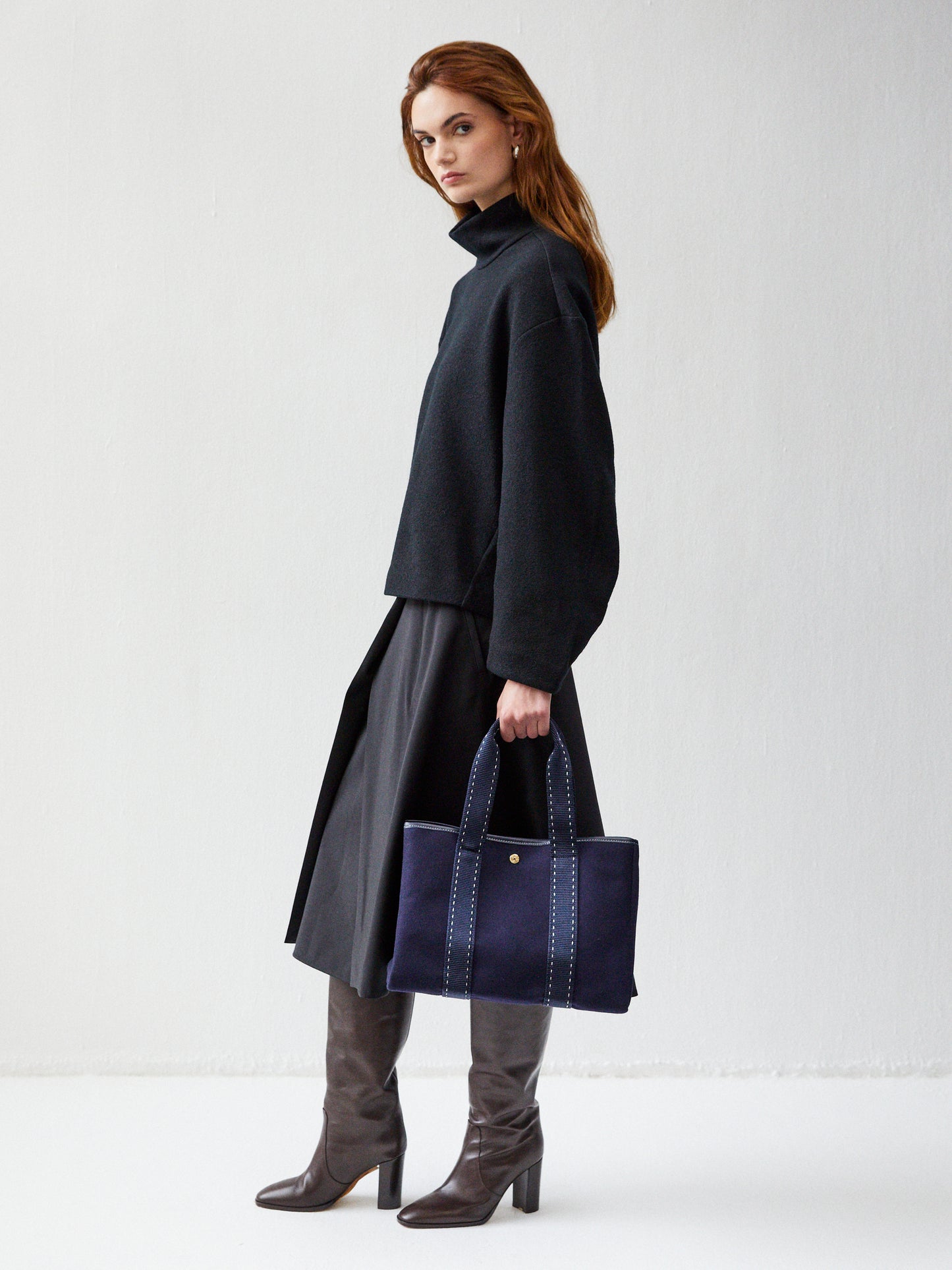 Traversée M - Navy Sellier Flannel