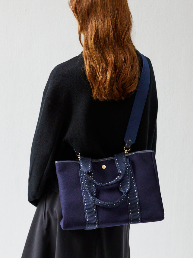 Traversée M - Navy Sellier Flannel - Image 3