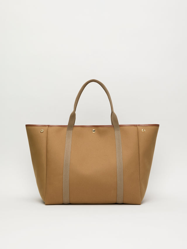 Traversée L - Twill Camel - Image 1