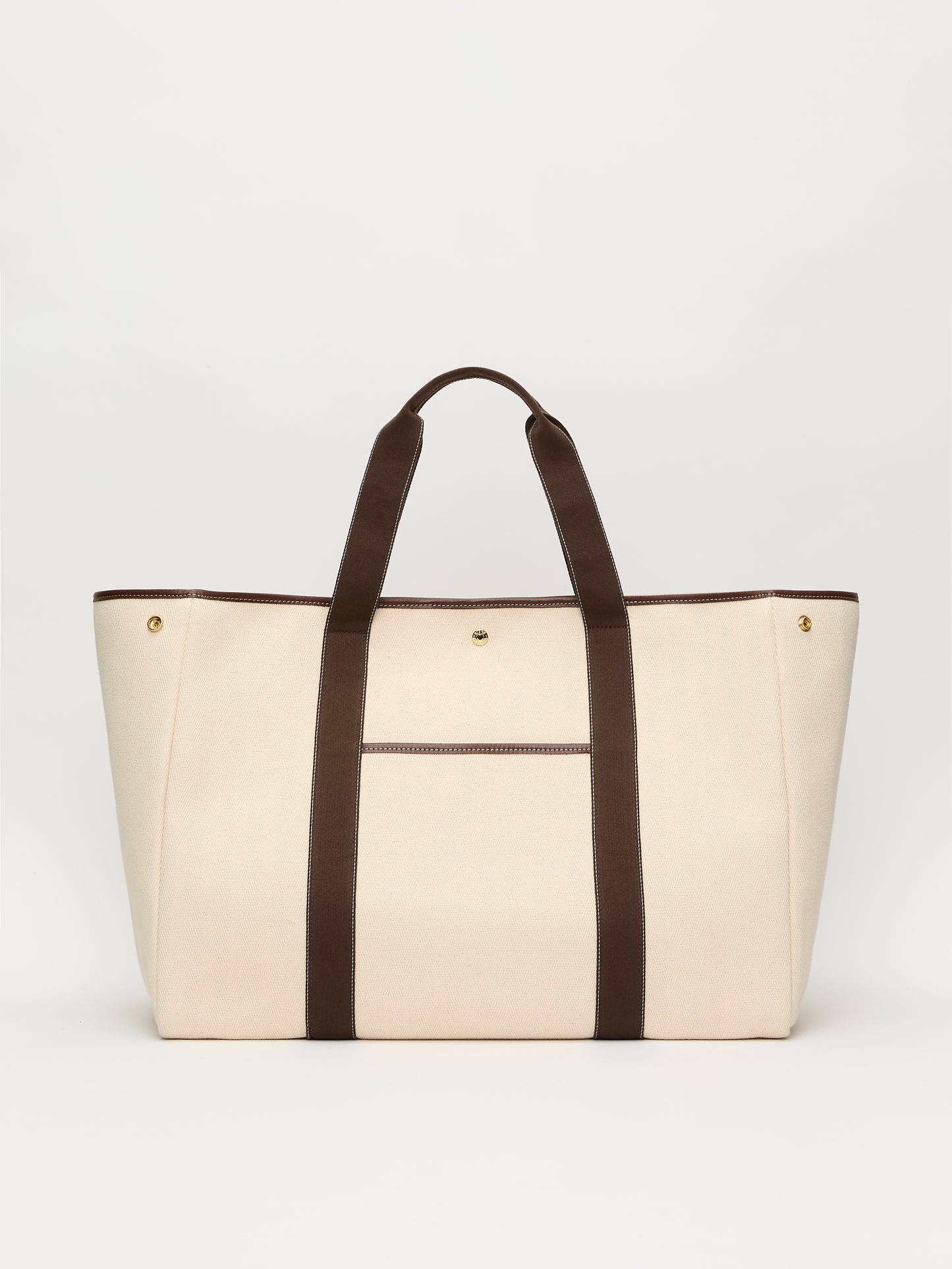 Traversée XXL Pocket - Verneuil Canvas White/Mini Sellier Brown