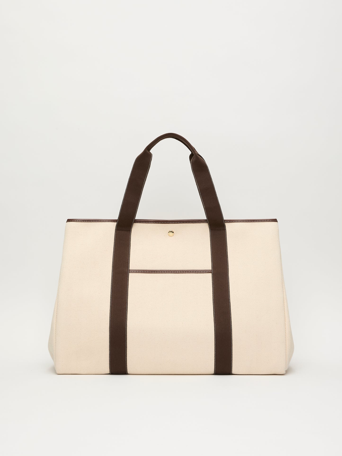 Traversée XXL Pocket - Verneuil Canvas White/Mini Sellier Brown