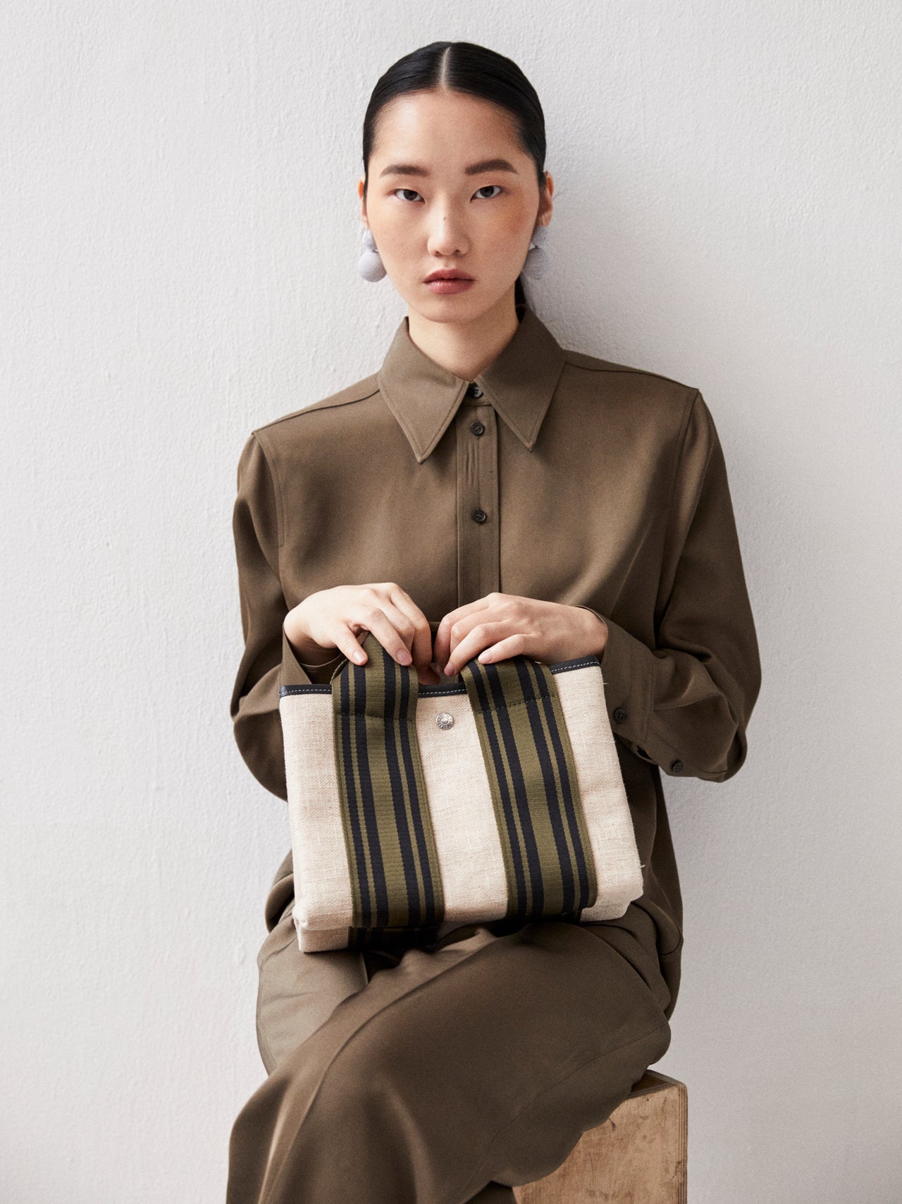 Traversée S - Linen Cream Equestrian Kaki - Image 1