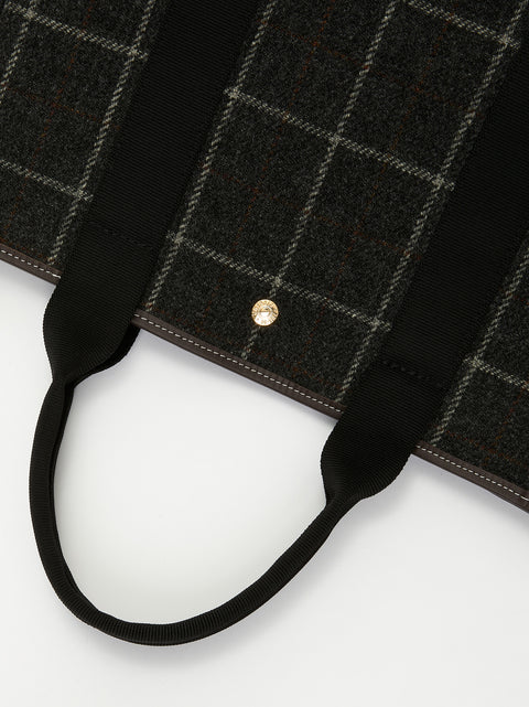 Traversée L - Hunting Tweed Charcoal - Image 3
