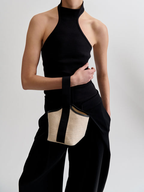 Narita S - Linen Noir - Image 3