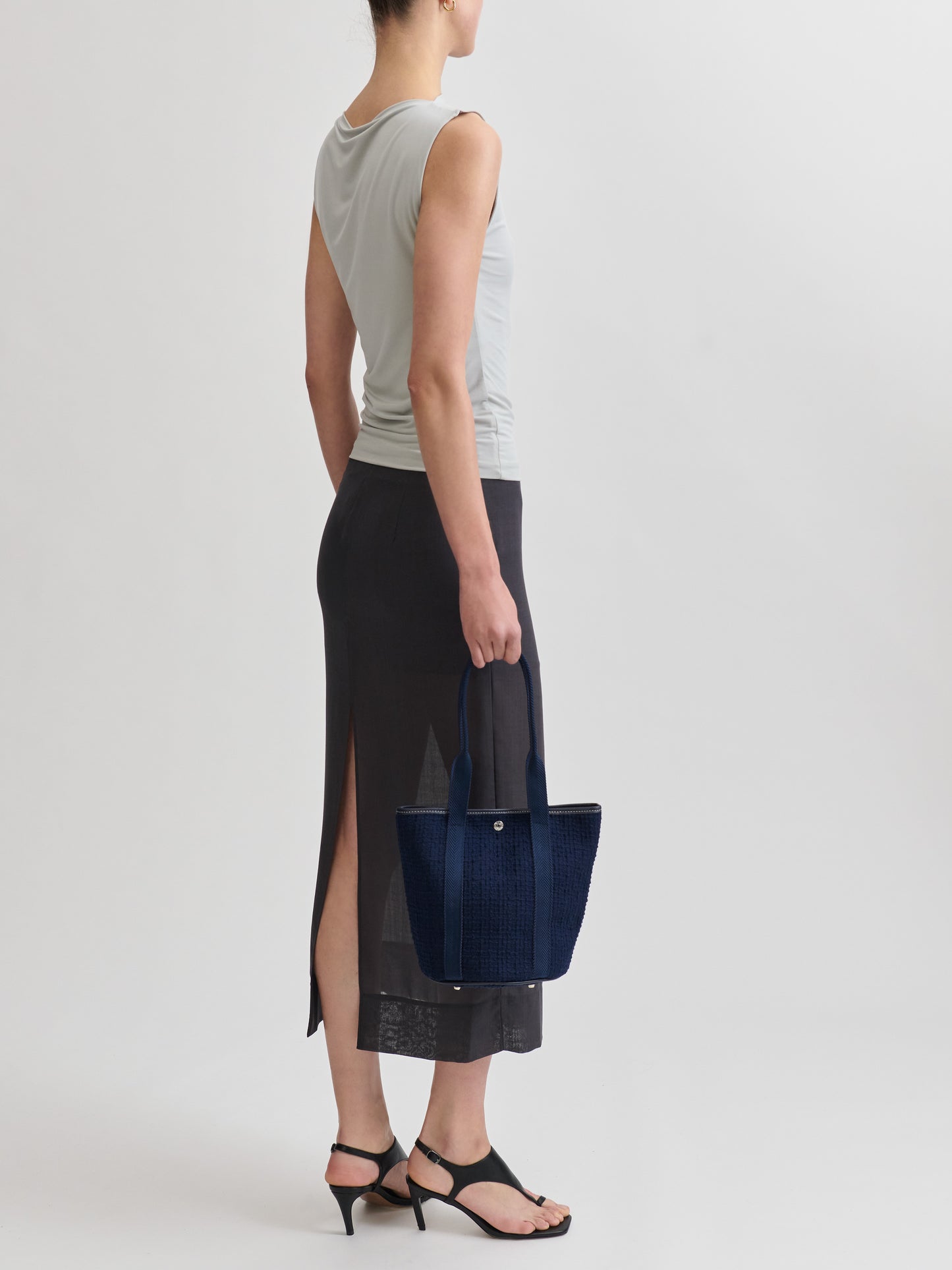 Bucket Shoulder - Tweed Nuit