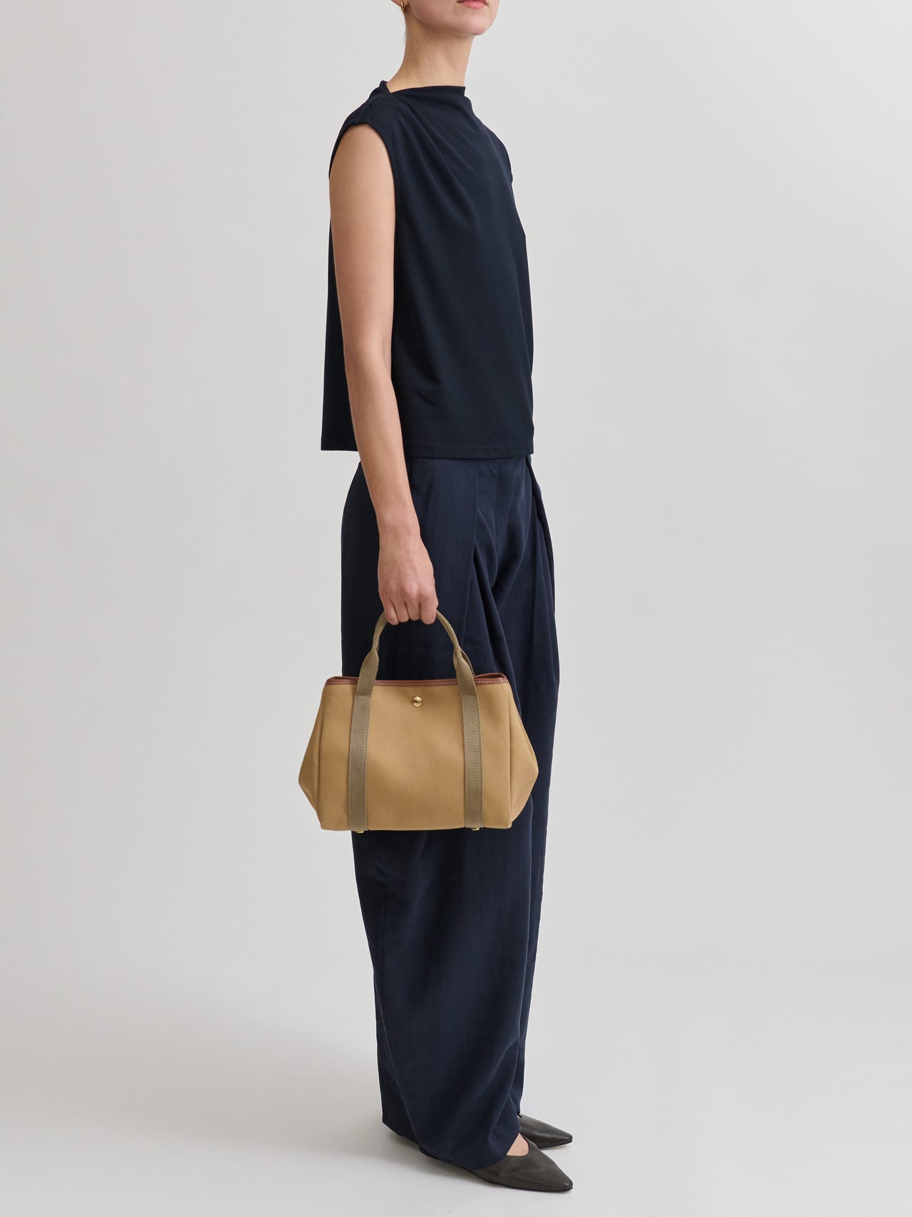 Traversée S - Twill Camel - Image 2