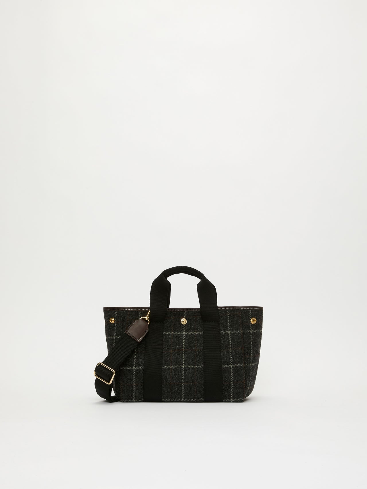 Traversée S - Hunting Tweed Charcoal - Image 1