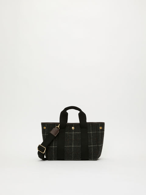 Traversée S - Hunting Tweed Charcoal - Image 1