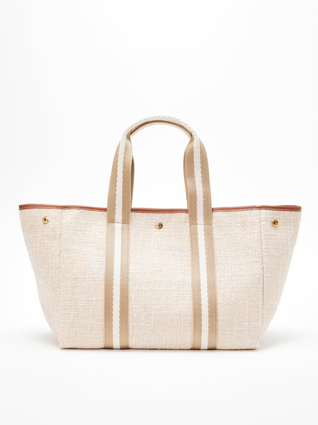 Traversée M - Summer Tweed Rope Beige - Image 1