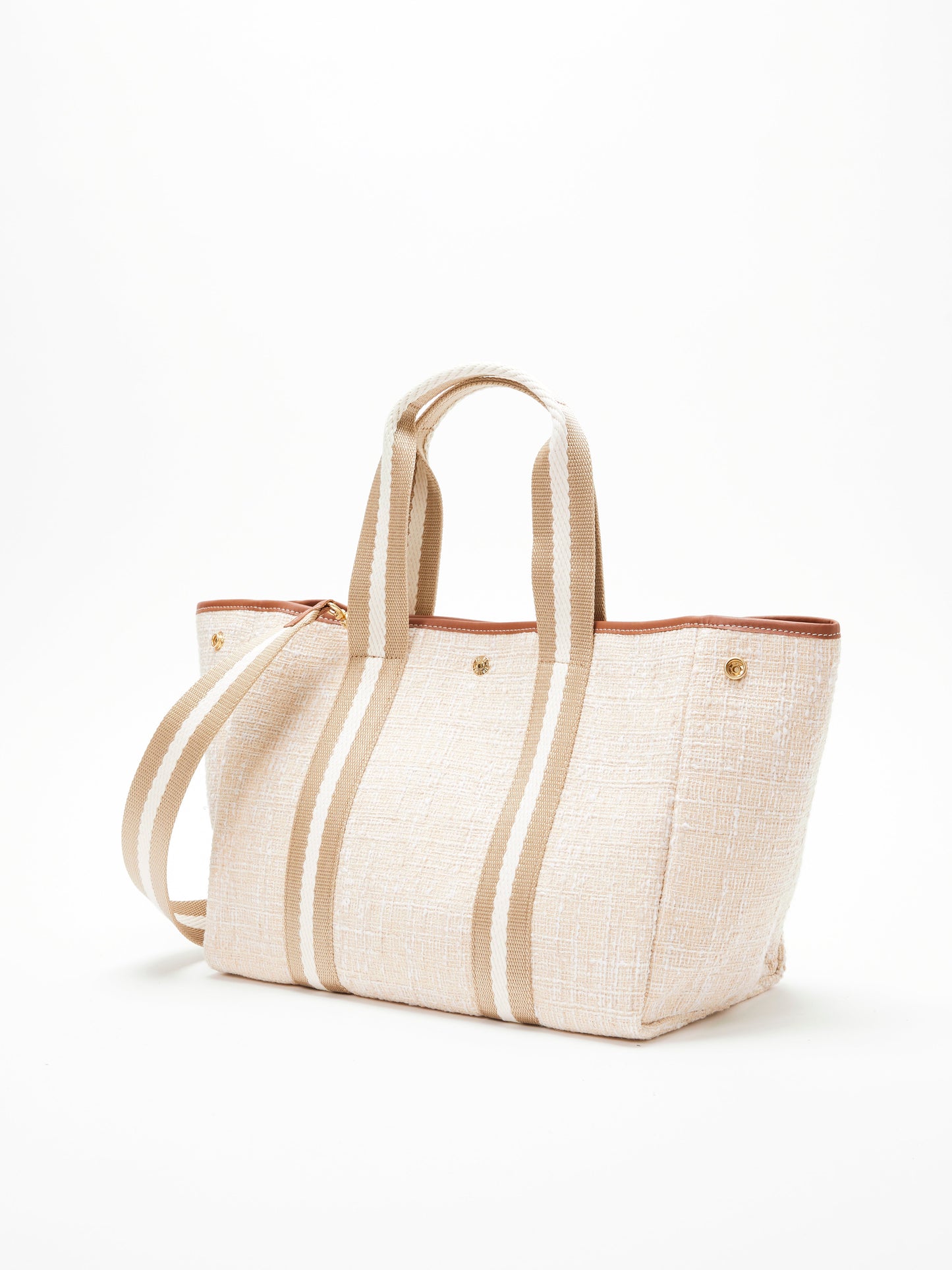 Traversée M - Summer Tweed Rope Beige