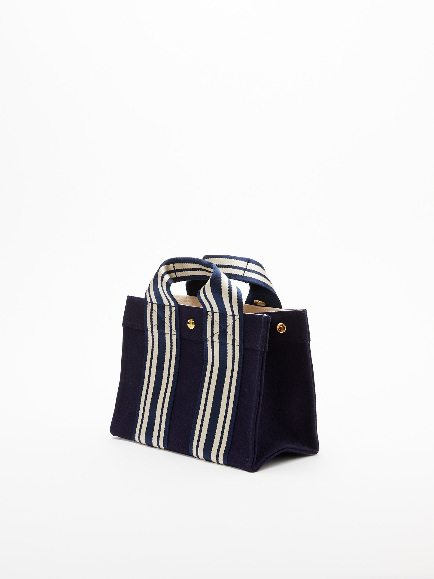 Tote S - Equestrian Navy Flannel