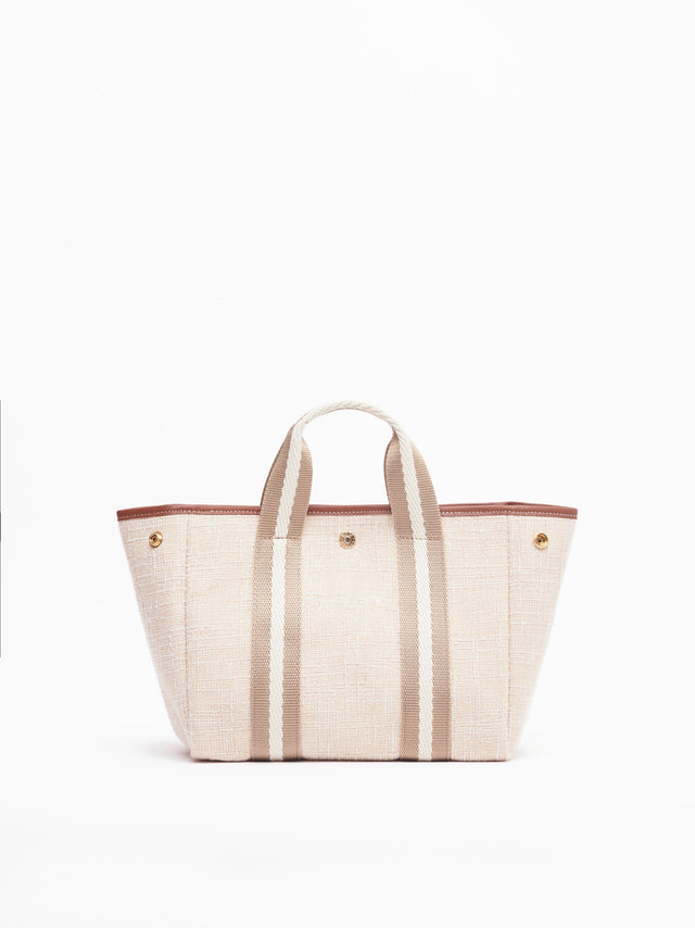 Traversée S - Summer Tweed Rope Beige - Image 1