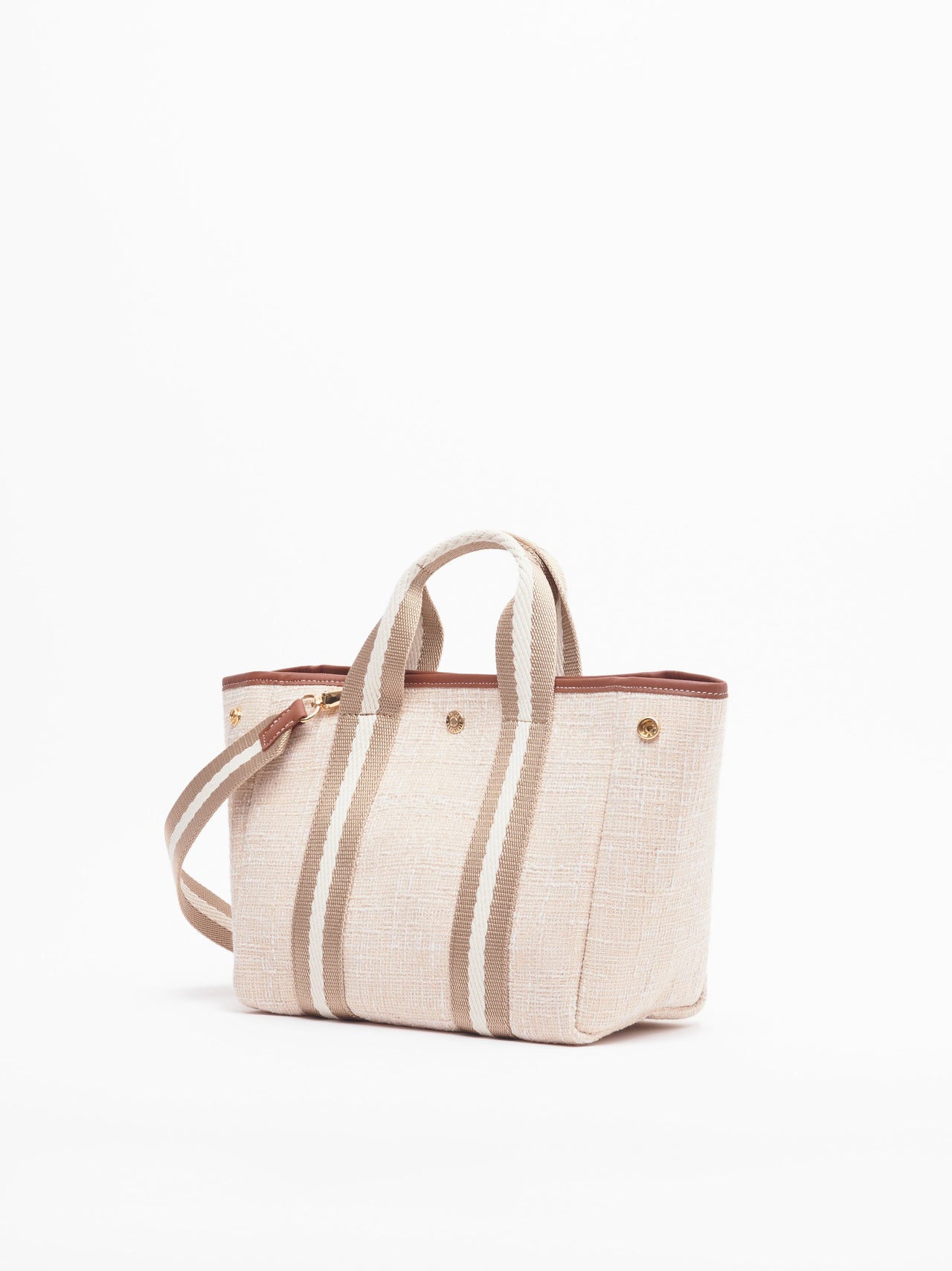 Traversée S - Summer Tweed Rope Beige - Image 6