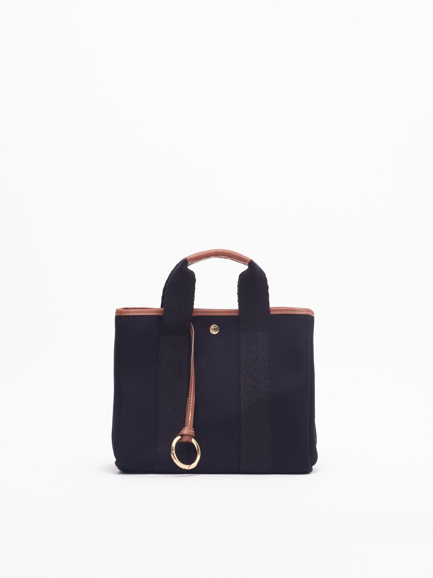 Traversée S - Verneuil Canvas Black/Camel Trimmings