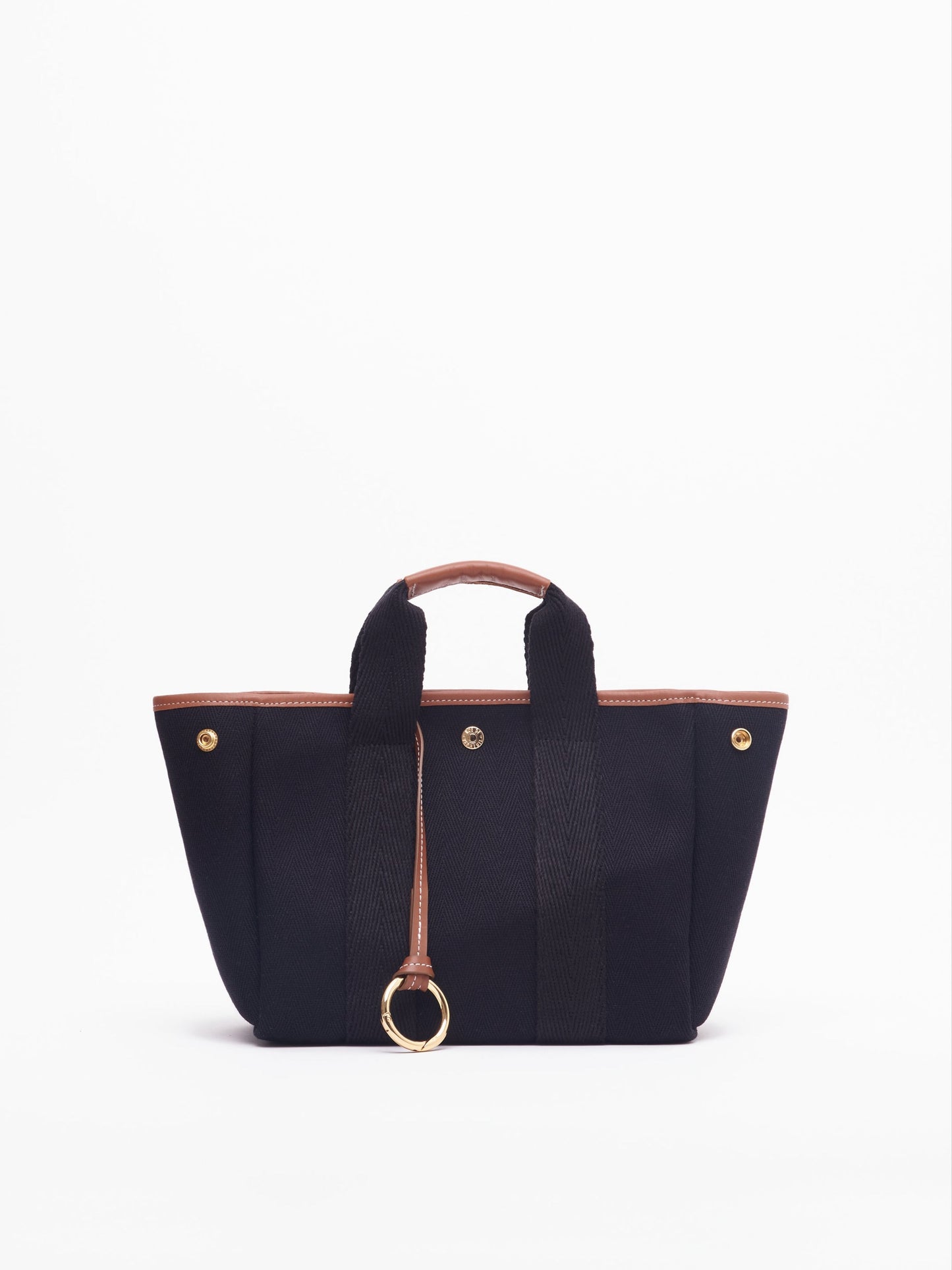 Traversée S - Verneuil Canvas Black/Camel Trimmings