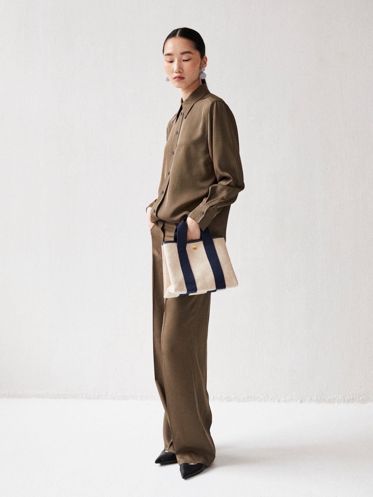 Traversée S - Linen Navy - Image 1