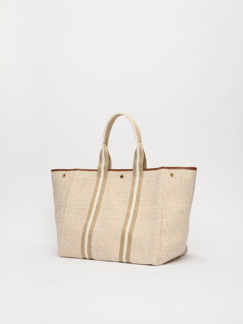Traversée L - Summer Tweed Rope Beige - Image 2