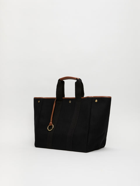 Traversée L - Verneuil Canvas Black/Camel Trimmings - Image 2