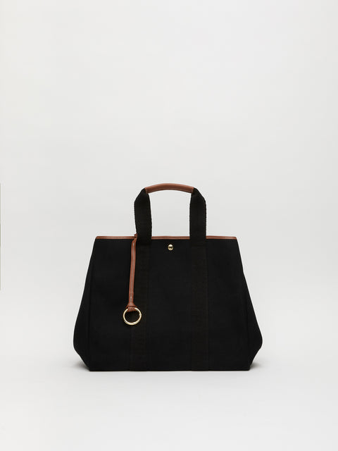 Traversée L - Verneuil Canvas Black/Camel Trimmings - Image 3