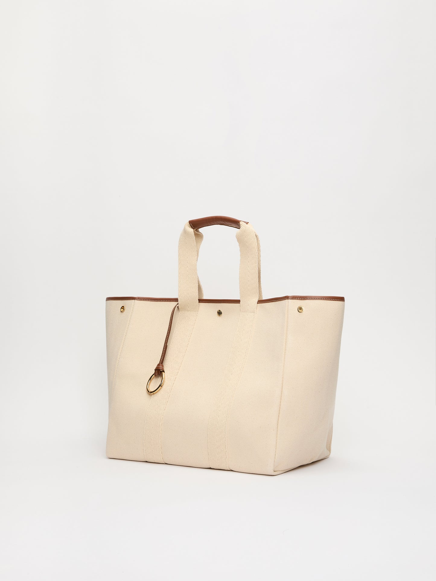 Traversée L - Verneuil Canvas Natural/Camel Trimmings
