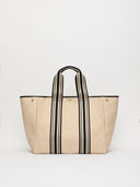 Traversée L - Linen Cream Equestrian Noir