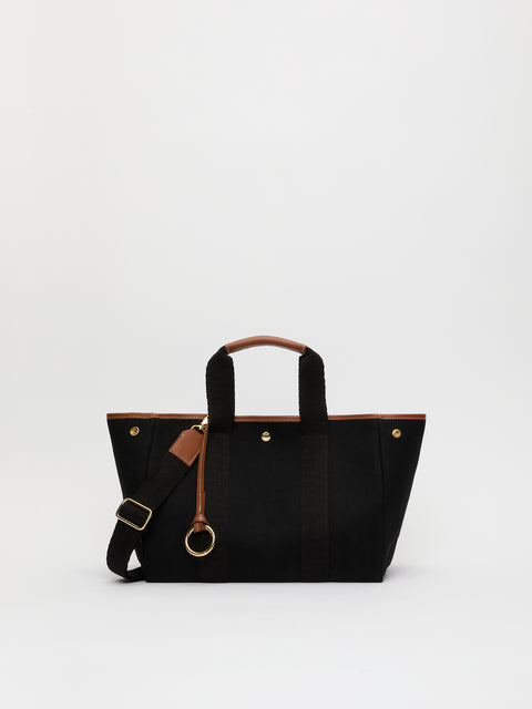 Traversée M - Verneuil Canvas Black/Camel Trimmings - Image 2