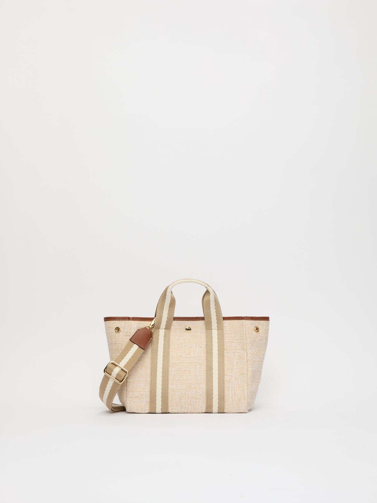 Traversée S - Summer Tweed Rope Beige - Image 1