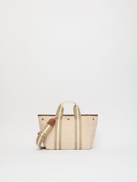 Traversée S - Summer Tweed Rope Beige - Image 1