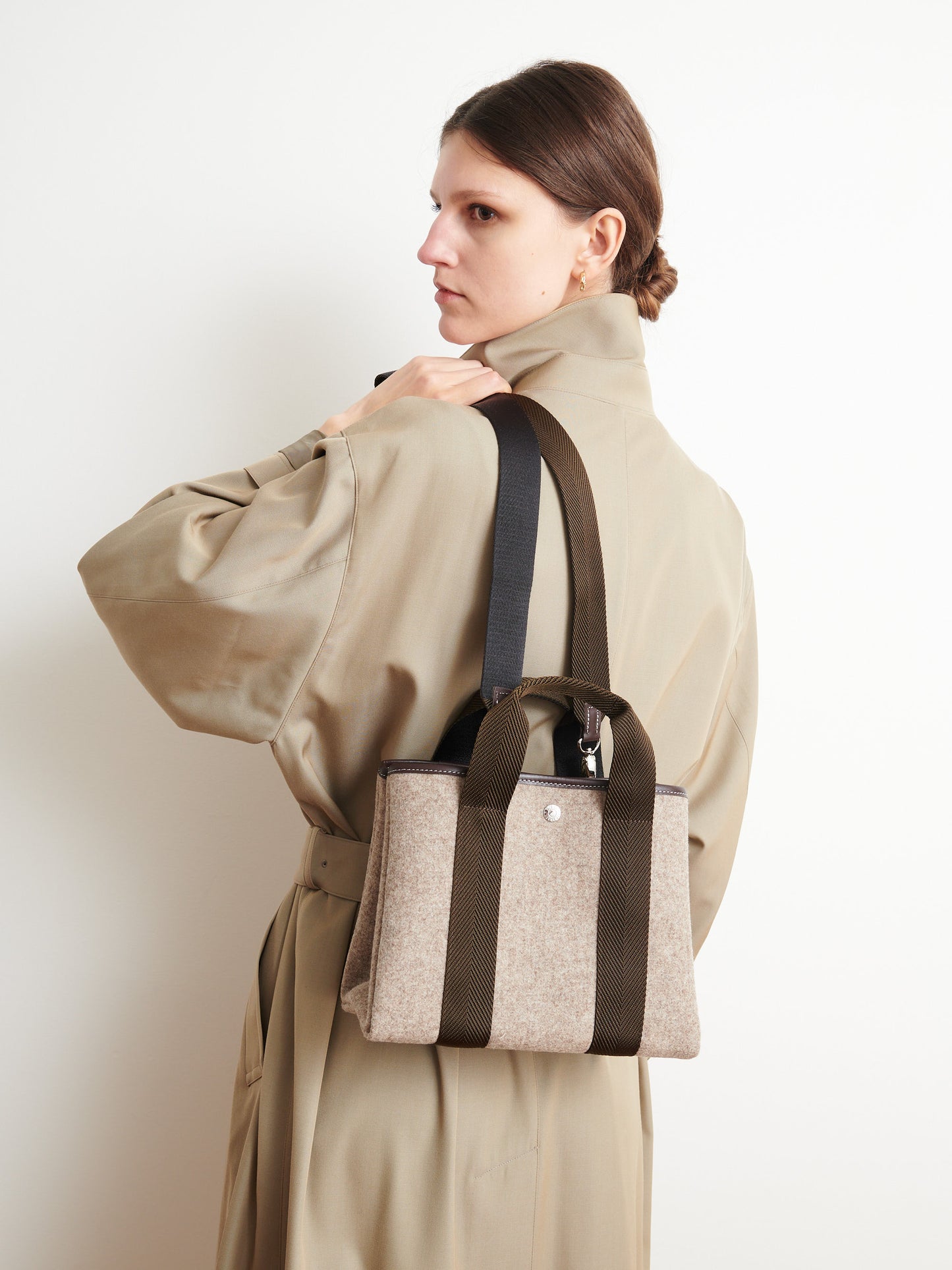 Traversée S - Flannelle Chiné Beige 