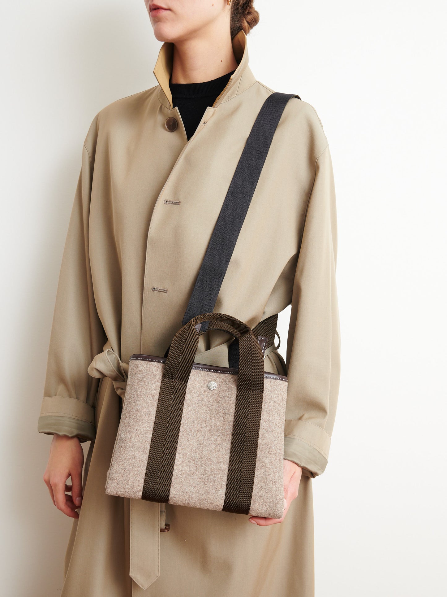 Traversée S - Flannelle Chiné Beige 