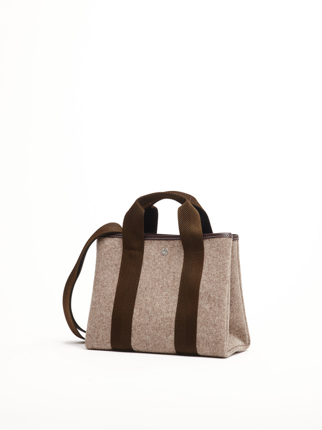 Traversée S - Flannelle Chiné Beige  - Image 3