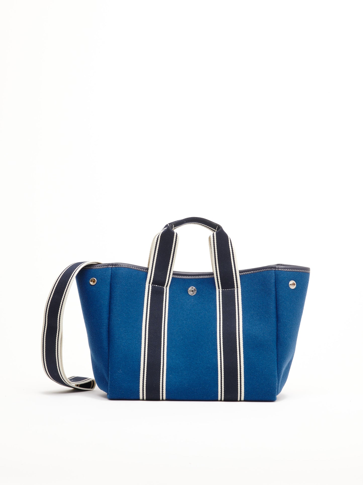 Traversée S - Flannelle Steel Bleu 