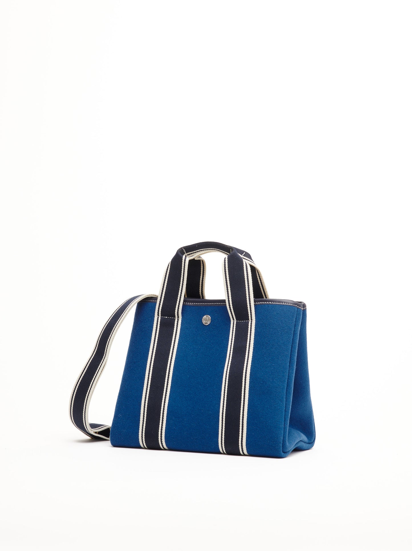 Traversée S - Flannelle Steel Bleu 