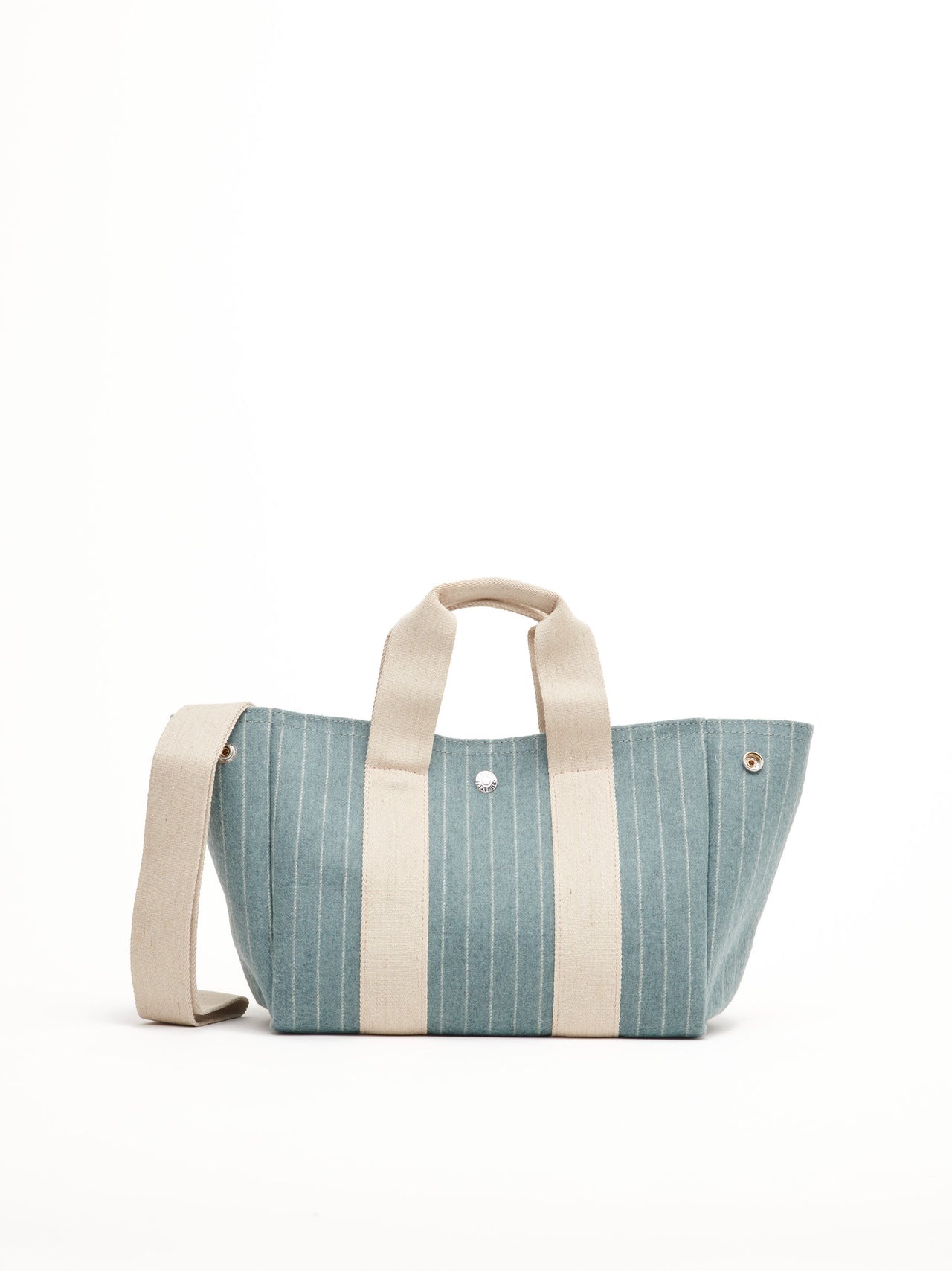 Traversée S - Flannelle Striped Slate Vert  - Image 1